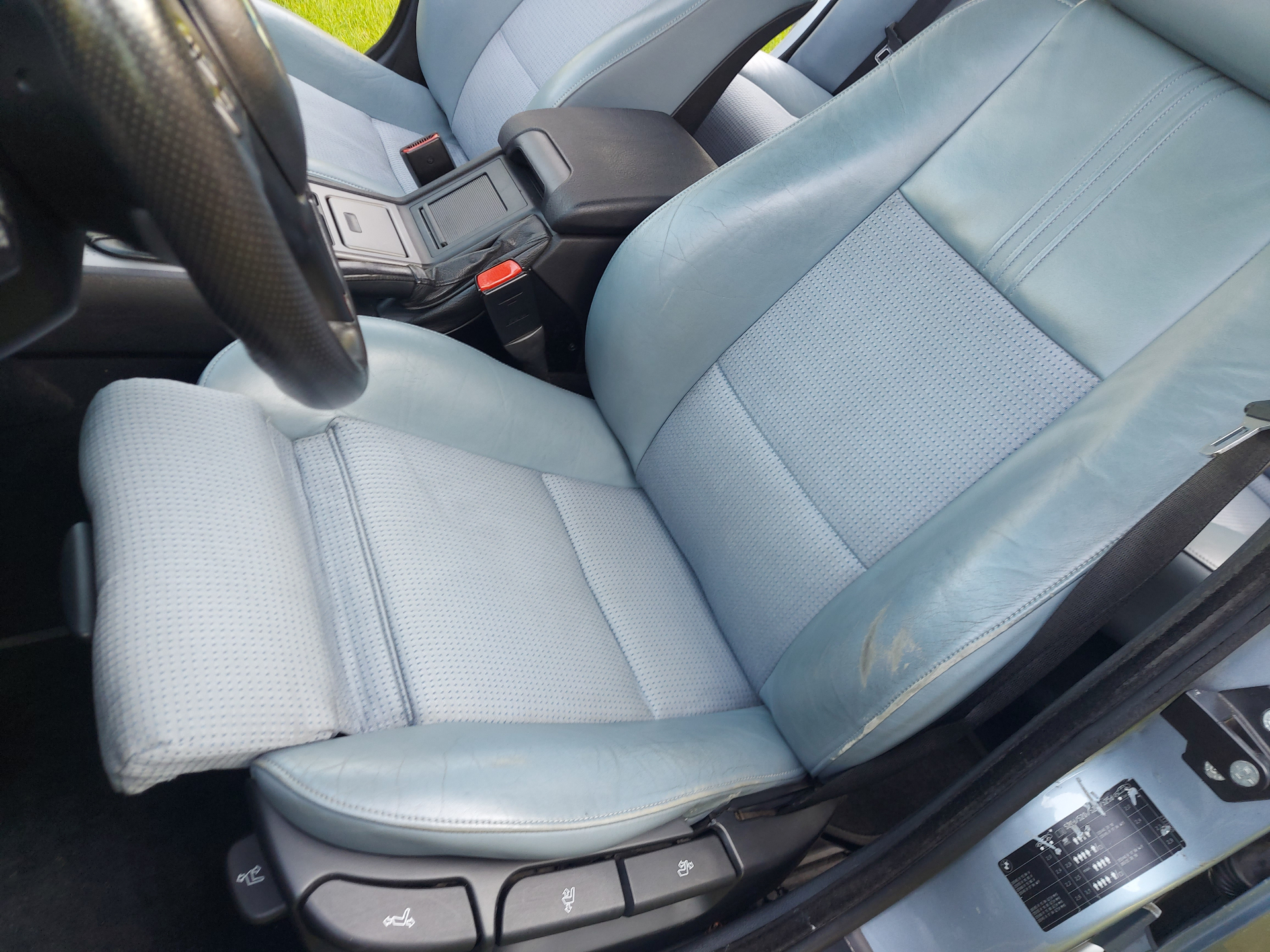 BMW E39 — kompleksowe pranie wnętrza — po
